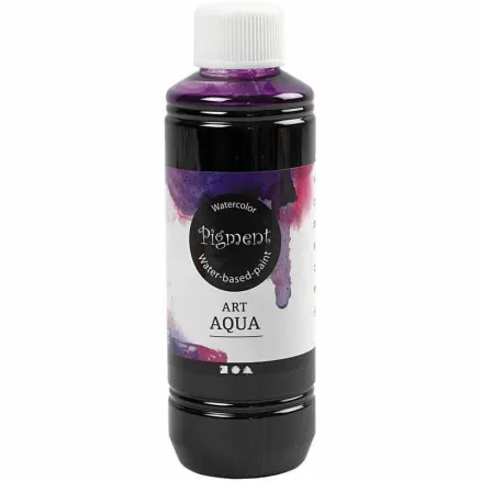 Liquid watercolour paint, red-violet, 250 ml/ 1 bottle.