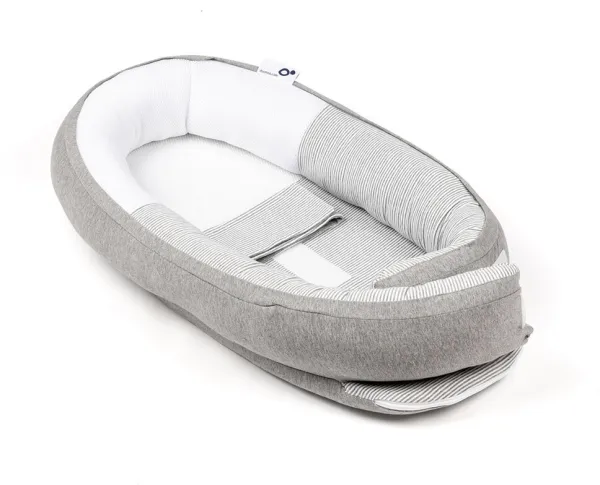 Babynest - striped grey