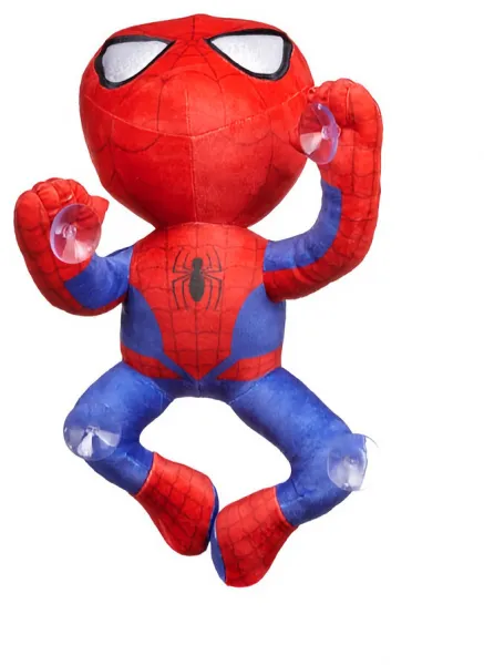 Spidey plush suction cup